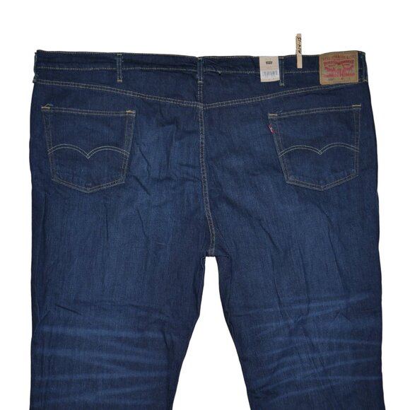 Levis 559 Men's Size 54x32 Jeans Relaxed Fit Straight Leg Dark Wash Denim NWT - Picture 5 of 10